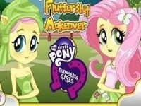 Fluttershy Fashion Makeover Game