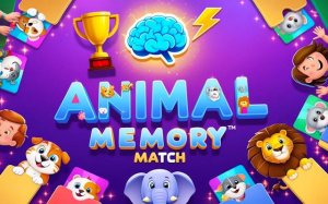 Animal Memory Match: Memory Card Game