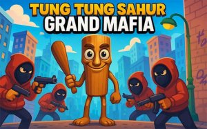 Tung Sahur Grand Mafia: Timber Warrior Action Game