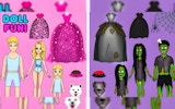 Chibi Doll Dress Up Makeover: Princess Fashion & Beauty Salon