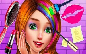 Hair Salon and Dress Up Girl - Makeover & Stylist Online Game