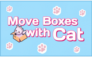 Move Boxes with Cat - Online Puzzle Game