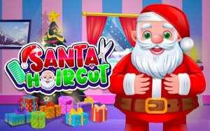 Santa Haircut Salon Online Game