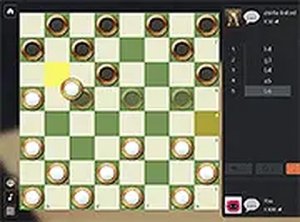 Russian Checkers Online Game