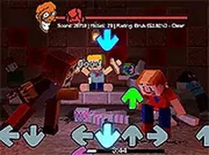 FNF: Shucks But Minecraft Online Game