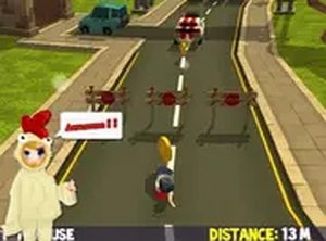 Mad Chicken Runner Online Game